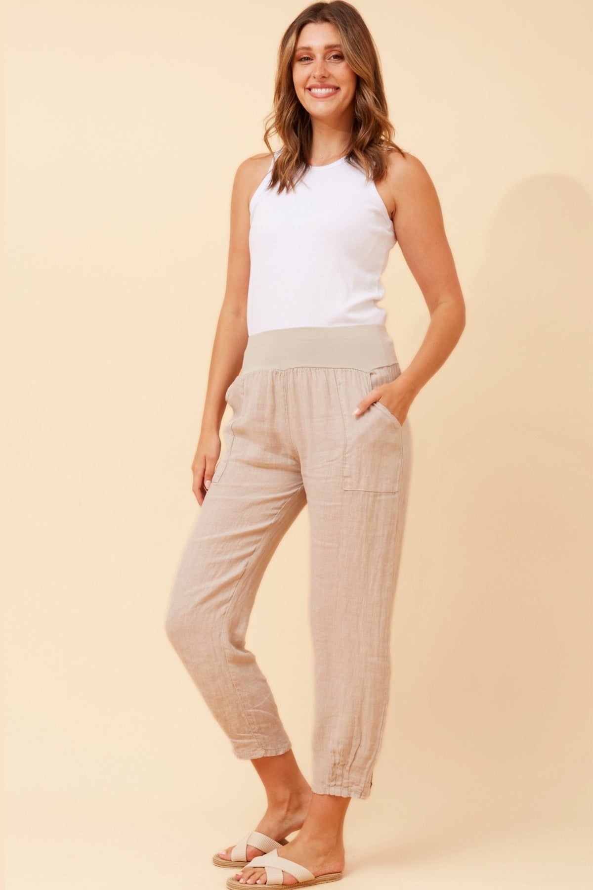 Finn Linen Pants (Linen) - Something For Me​​