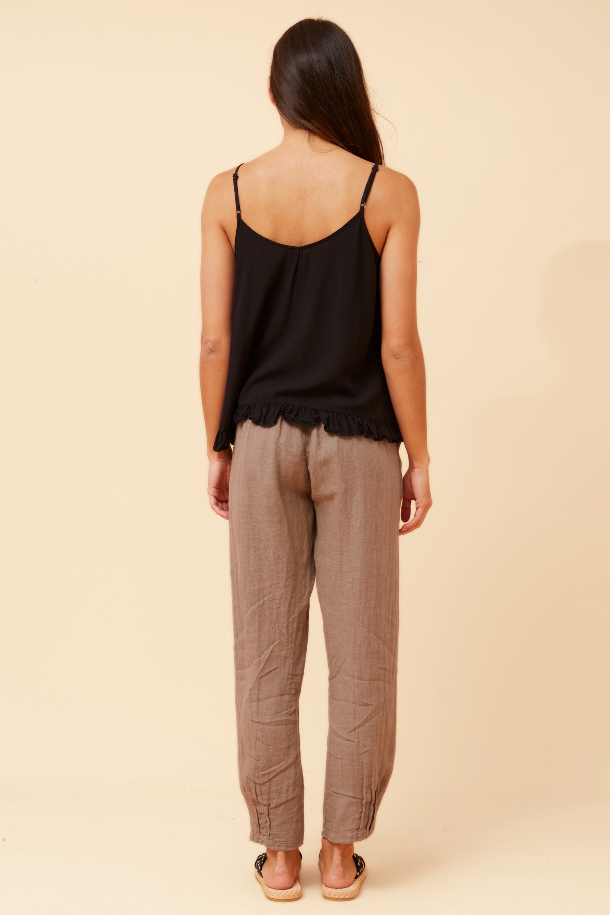 Finn Linen Pants (Fango)