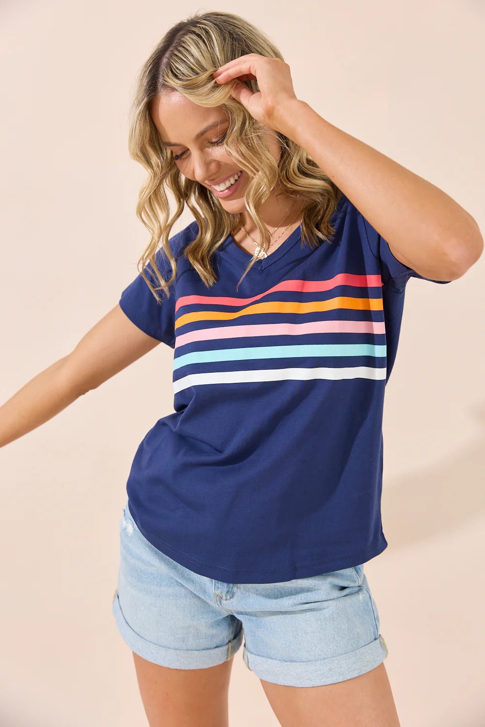 Forever Tee (Navy) - Something For Me​​