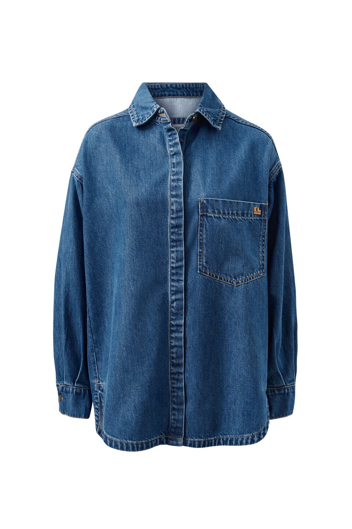 Gwynne Shirt (Fresh Indigo) - Something For Me​​
