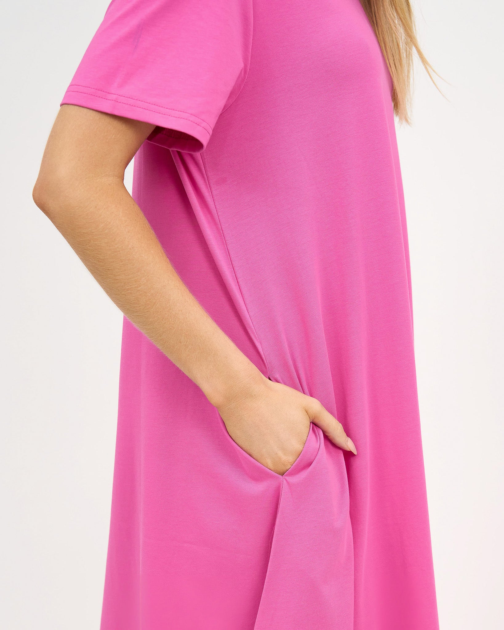 Jersey Dress (Magenta) - Something For Me​​