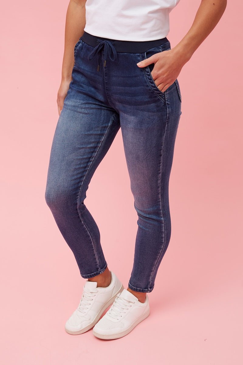 Jill Jogger Pants (Denim) - Something For Me​​