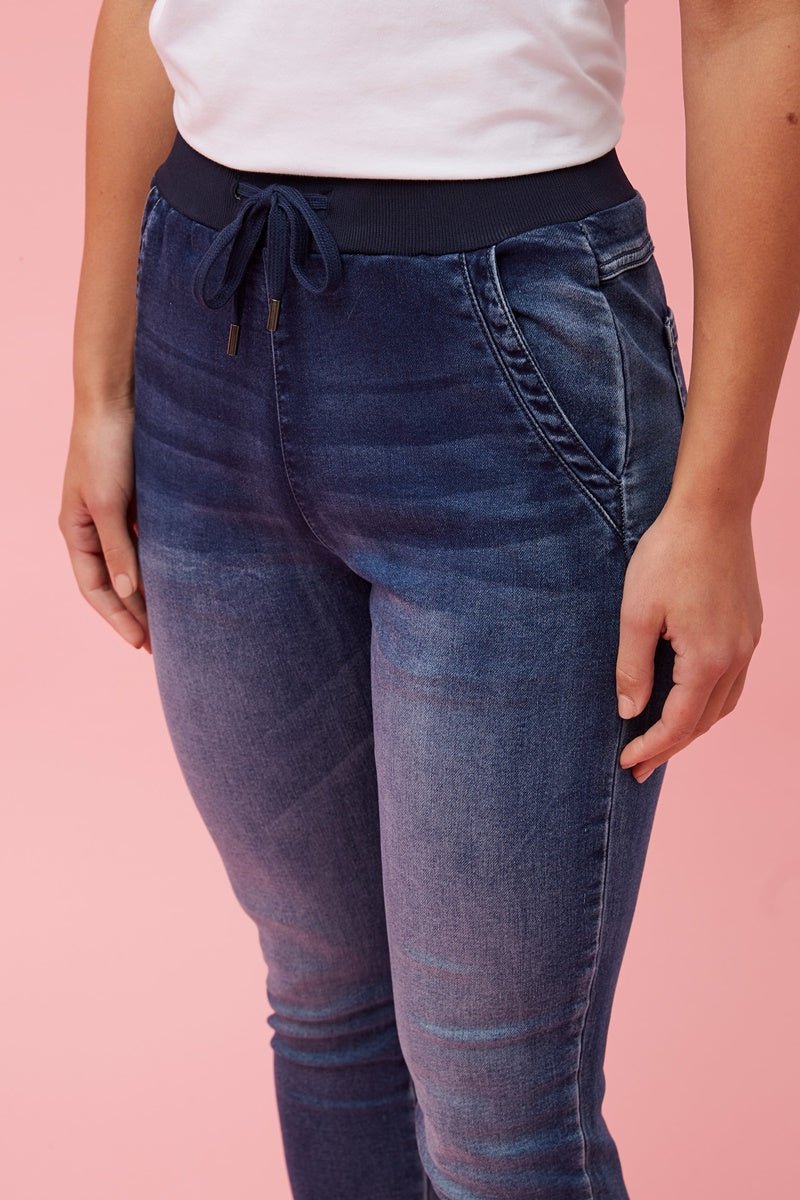 Jill Jogger Pants (Denim) - Something For Me​​