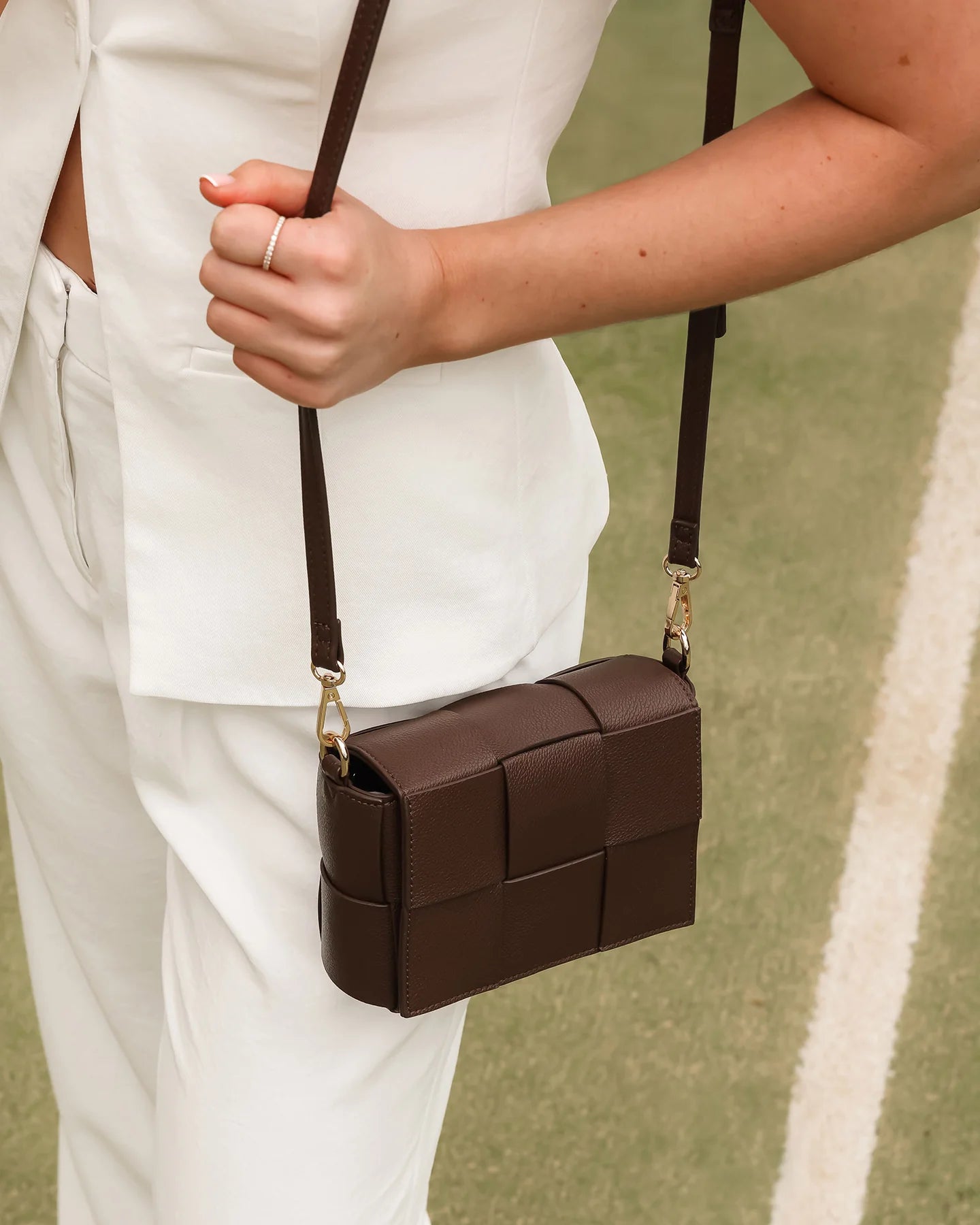Josephine Crossbody Bag (Chocolate) - Something For Me​​