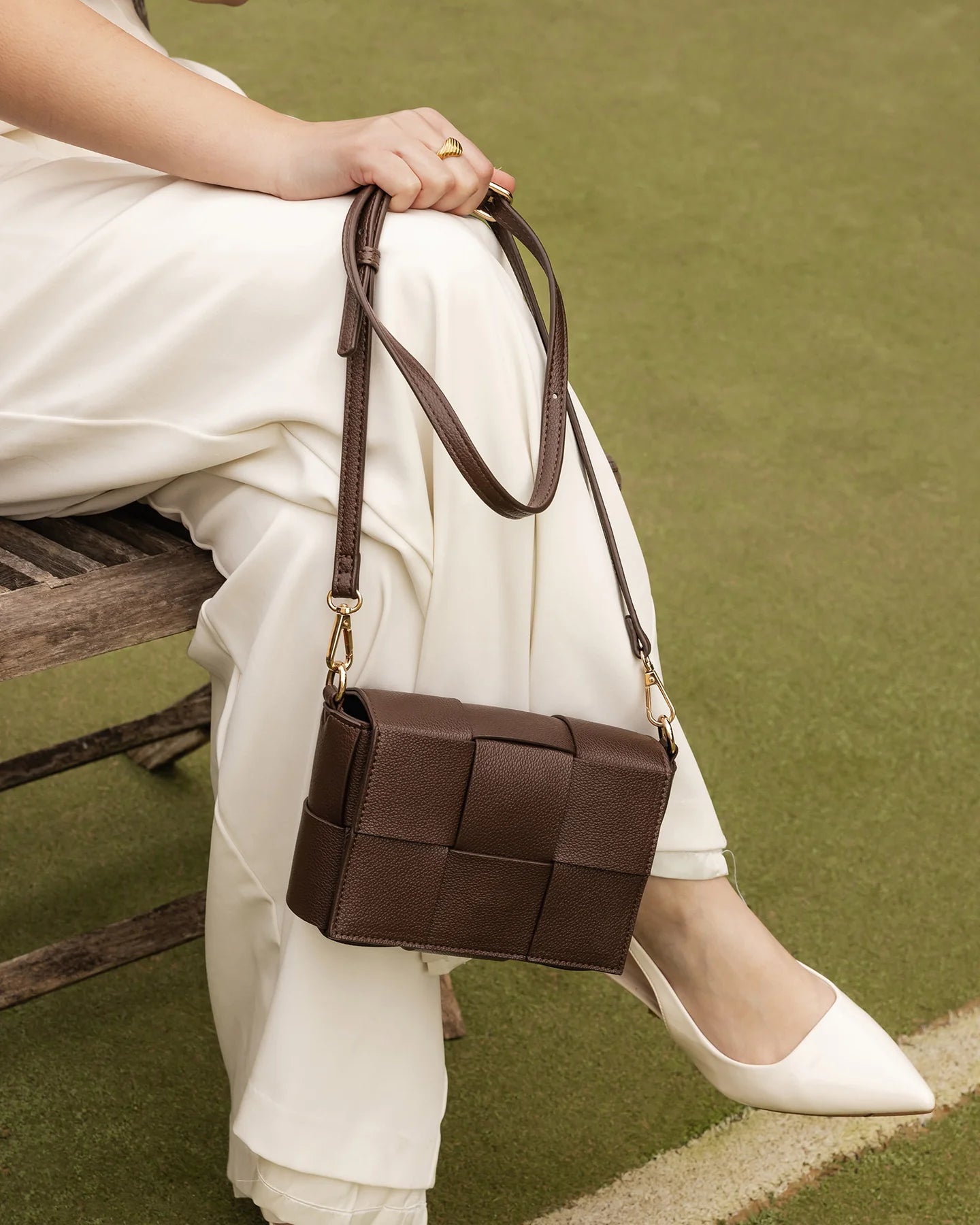 Josephine Crossbody Bag (Chocolate) - Something For Me​​