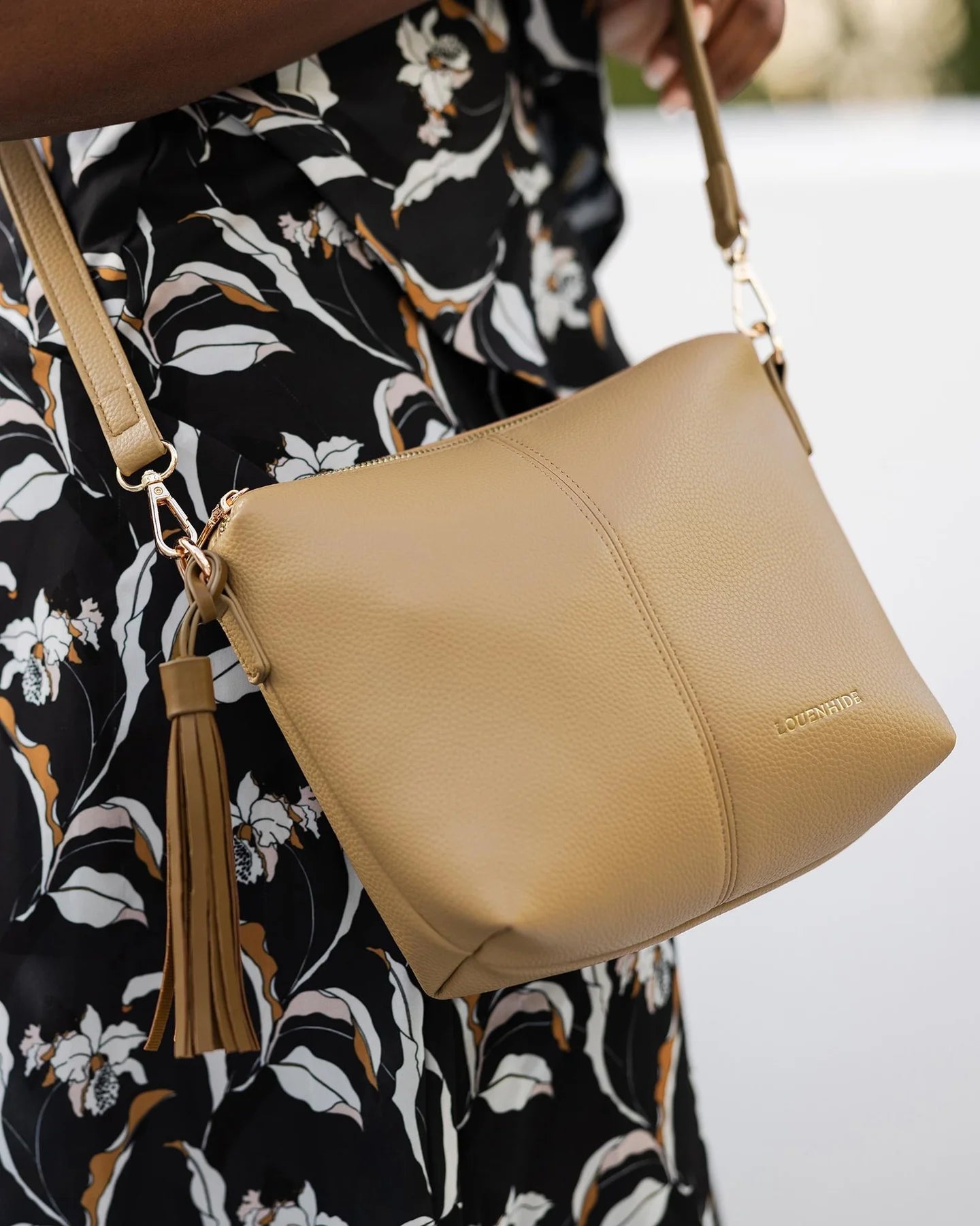Kasey Crossbody Bag (Latte) - Something For Me​​