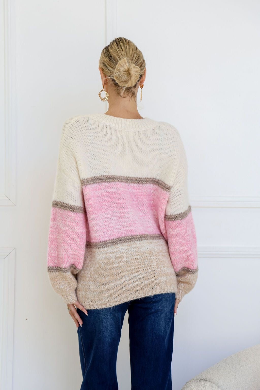 Lacey Jumper (Pink) - Something For Me​​