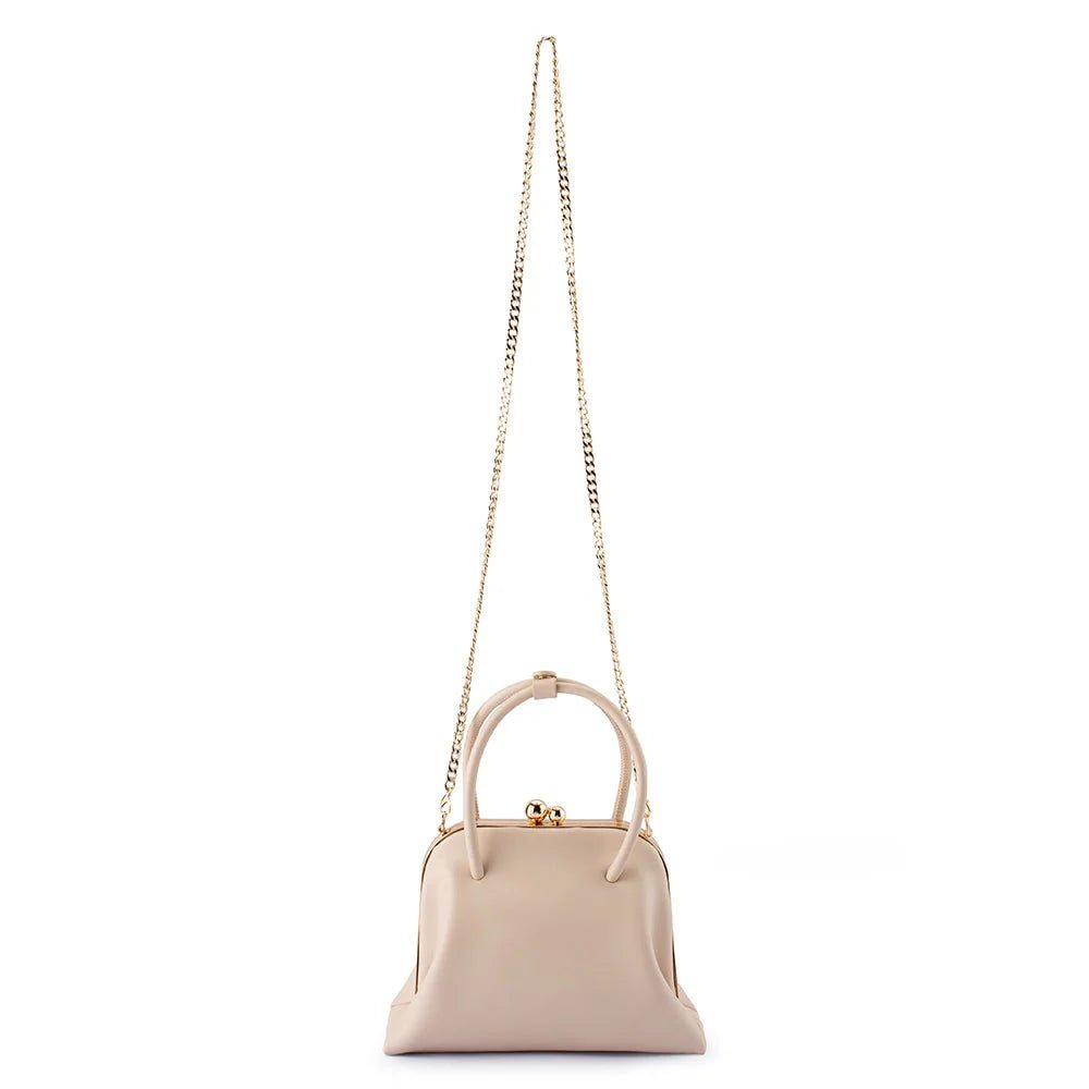 Leandra Top Handle Bag (Natural) - Something For Me​​