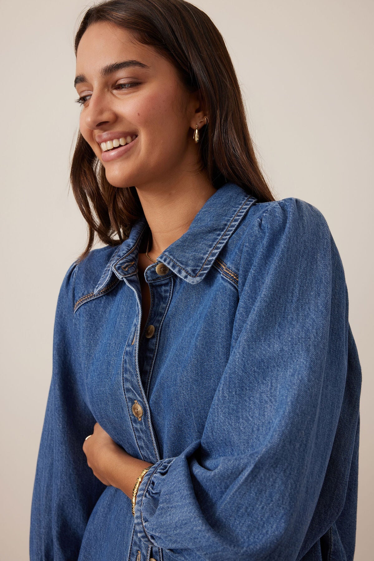 Lenny Shirt (Fresh Indigo) - Something For Me​​
