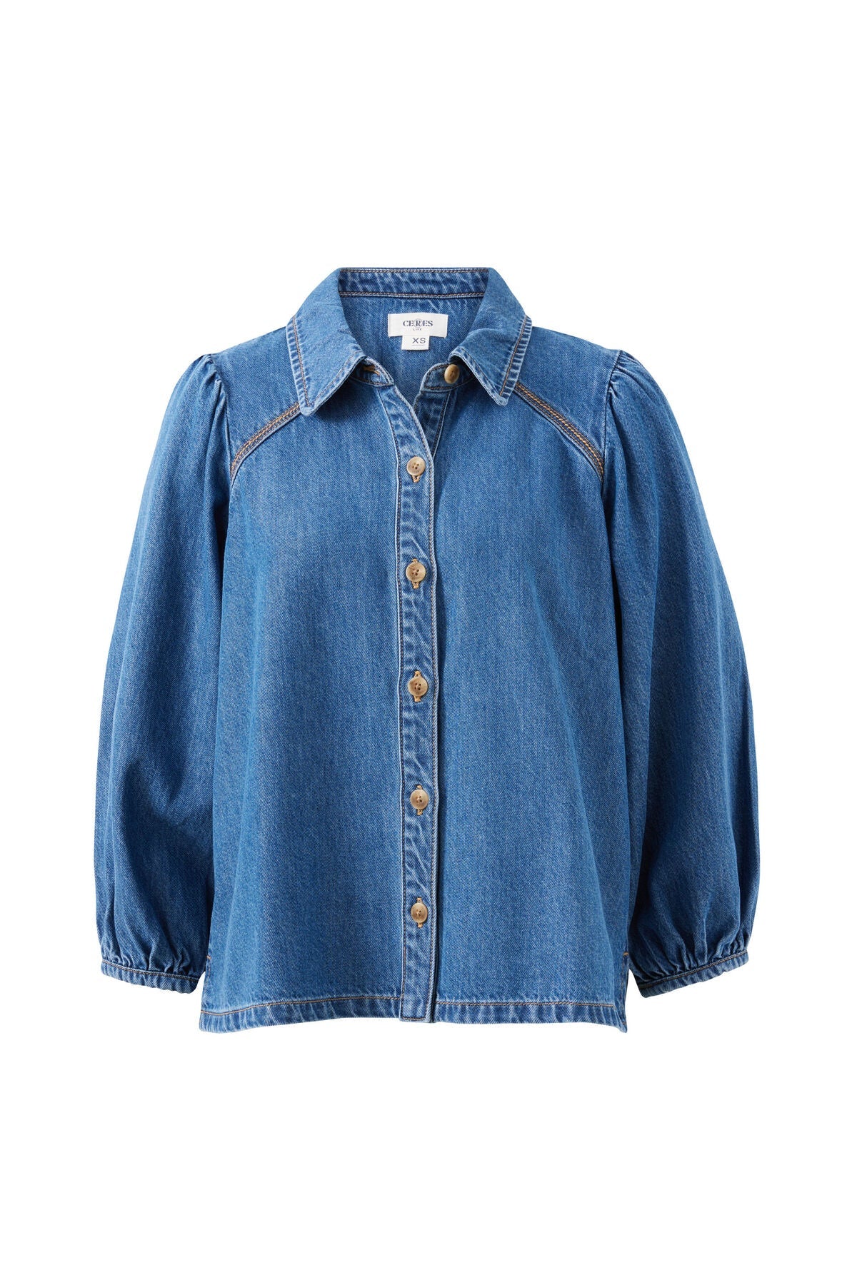 Lenny Shirt (Fresh Indigo) - Something For Me​​