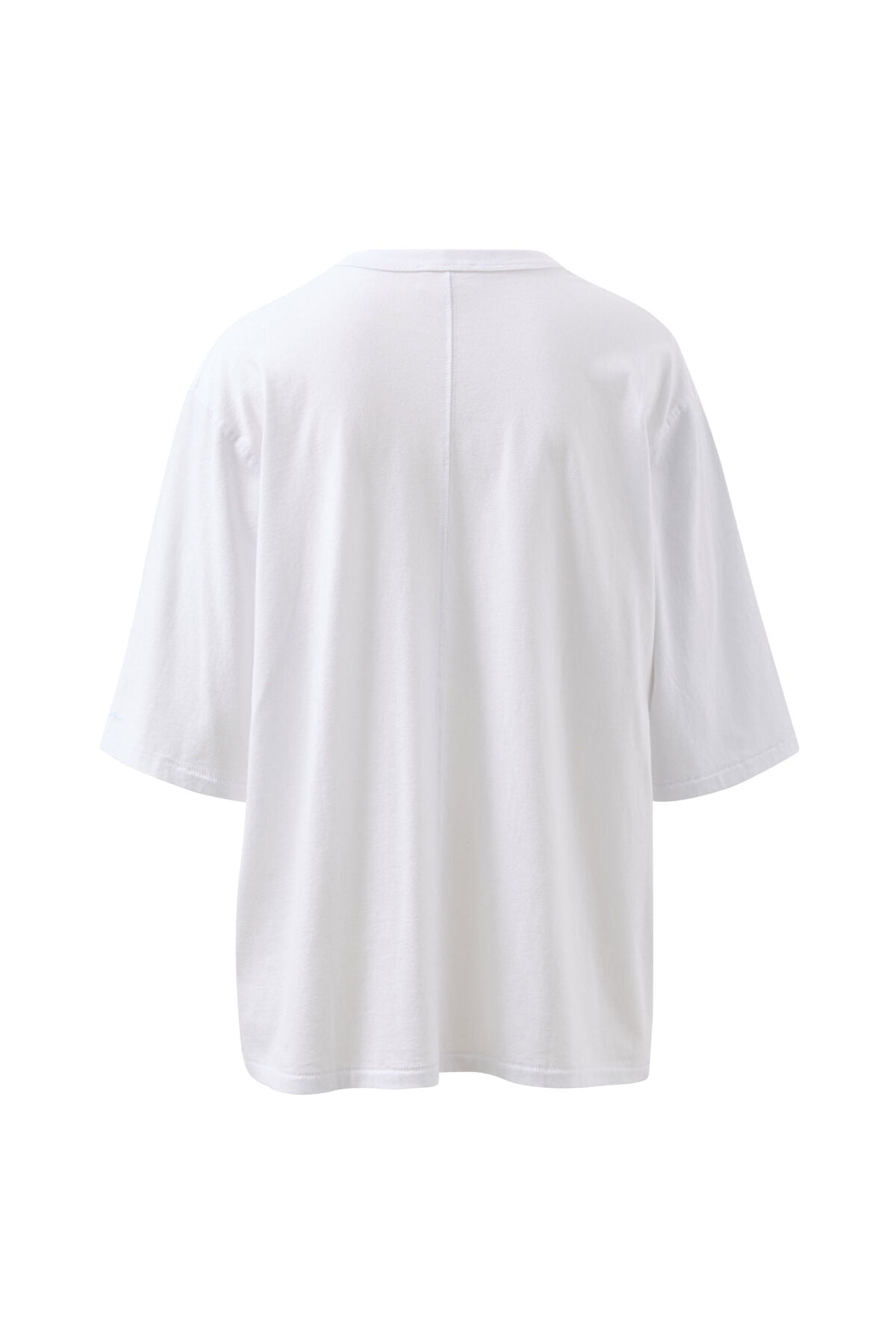 Liv Oversized Tee (White/Ceres Holiday Stamp) - Something For Me​​