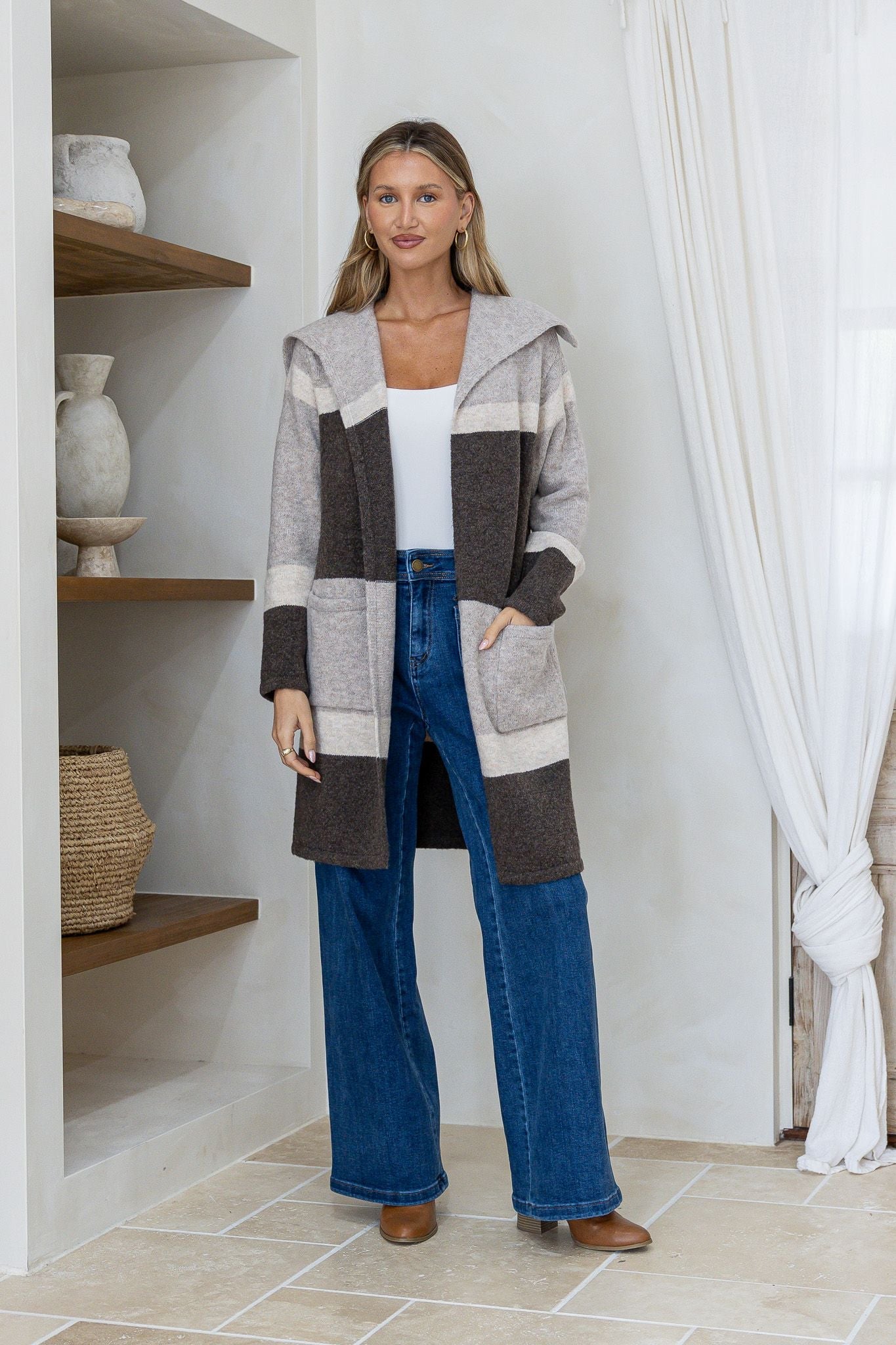 Lizzy Block Cardigan - Something For Me​​