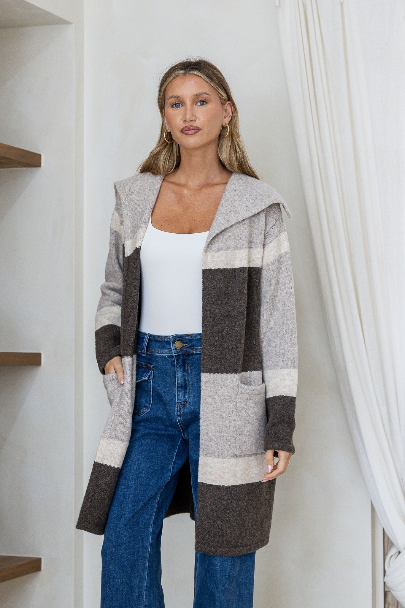 Lizzy Block Cardigan - Something For Me​​