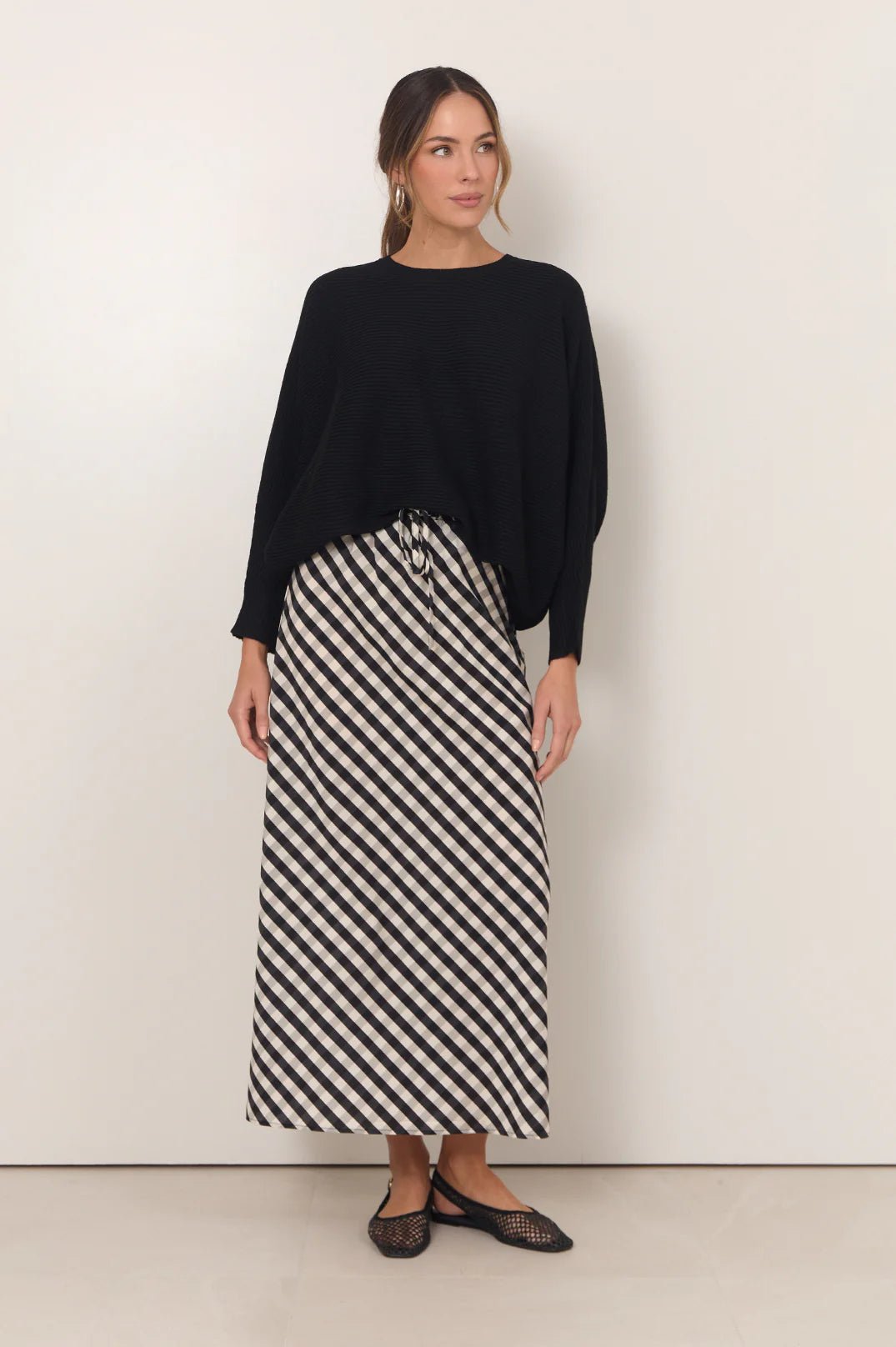 Mae Gingham Maxi Skirt - Something For Me​​