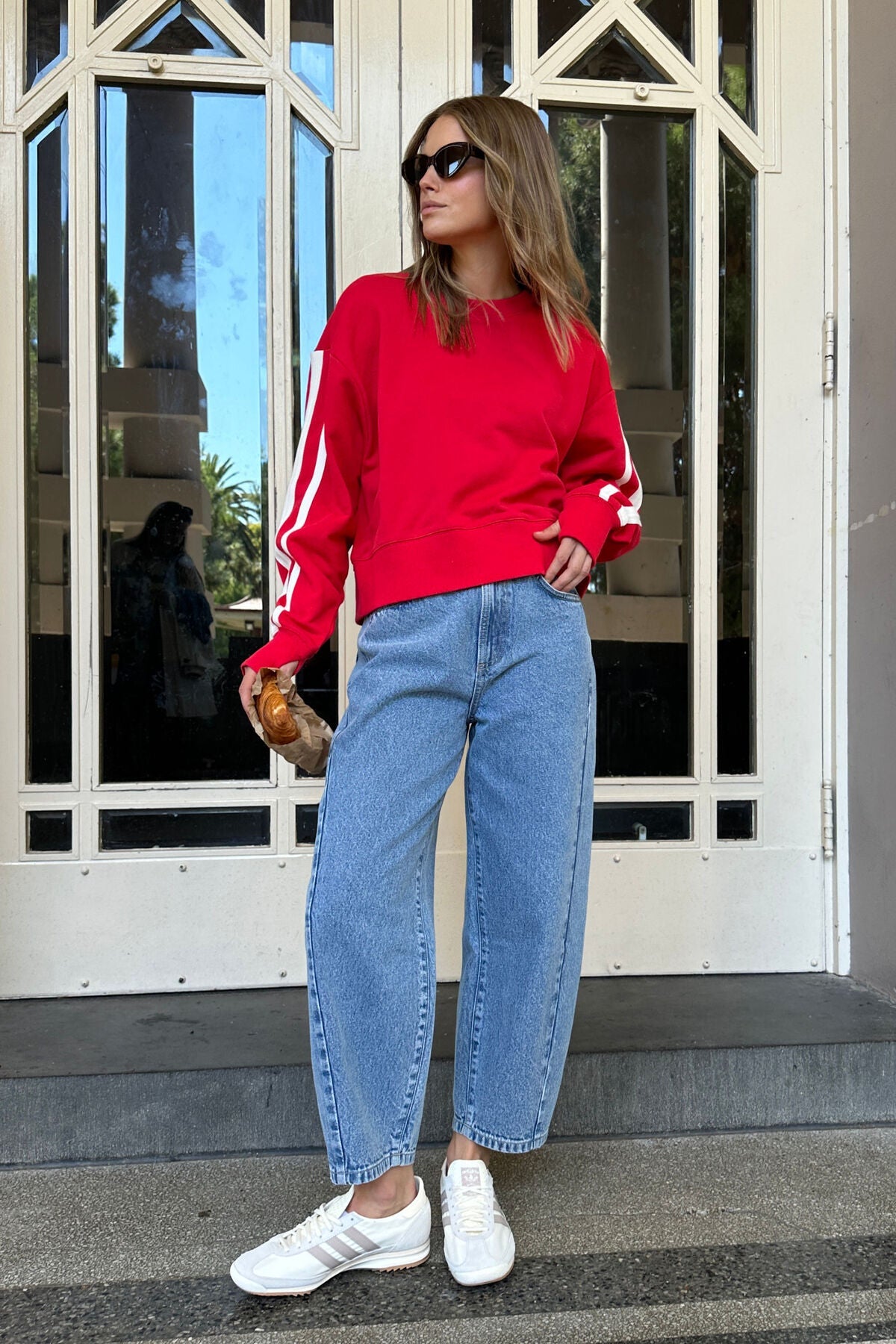Maggie Tapered Barrel Jean (Mid Vintage Blue) - Something For Me​​