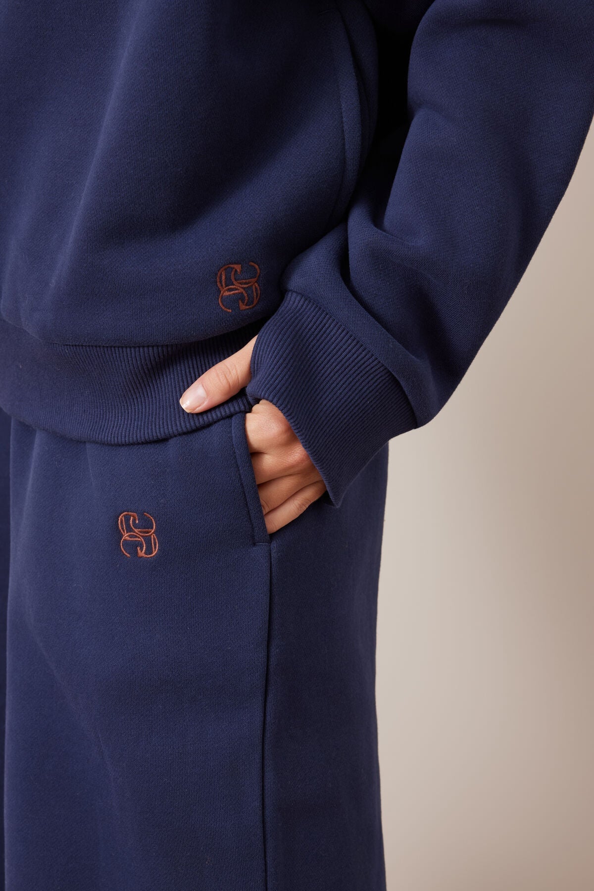 Marli Button Sweat (Heritage Navy) - Something For Me​​