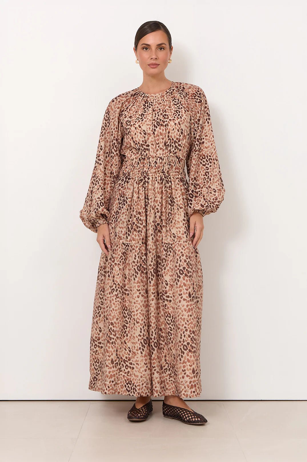 Melissa Maxi Dress (Leopard) - Something For Me​​