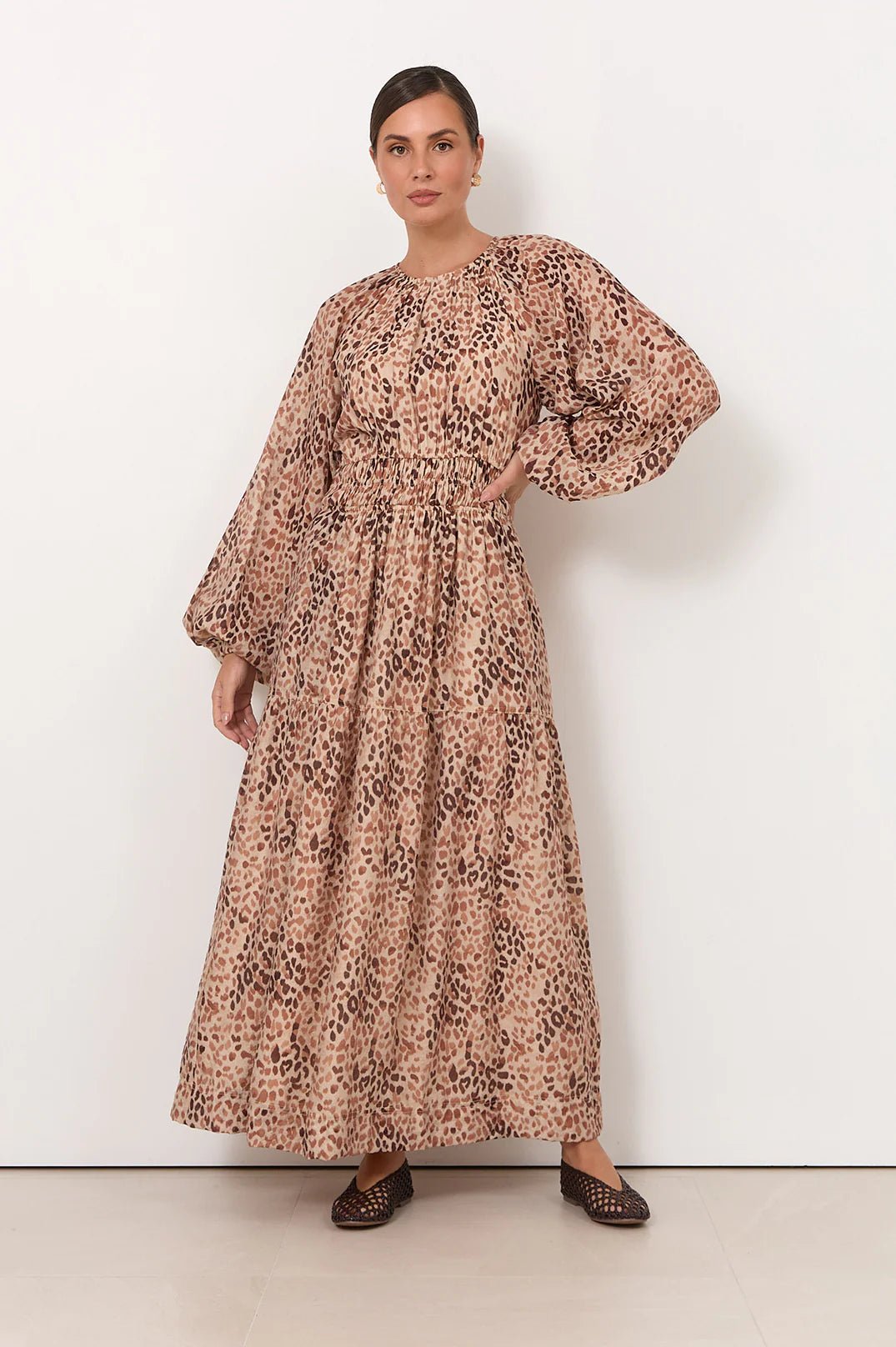 Melissa Maxi Dress (Leopard) - Something For Me​​