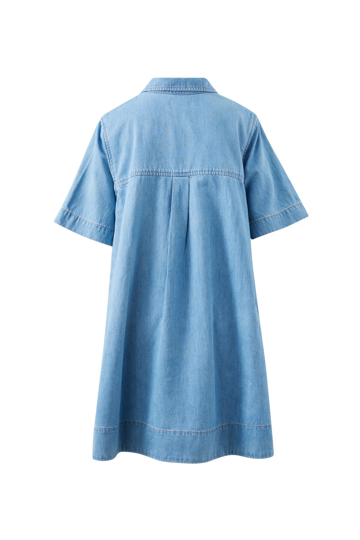 Milly Short Sleeve Mini Dress (Vintage Blue) - Something For Me​​