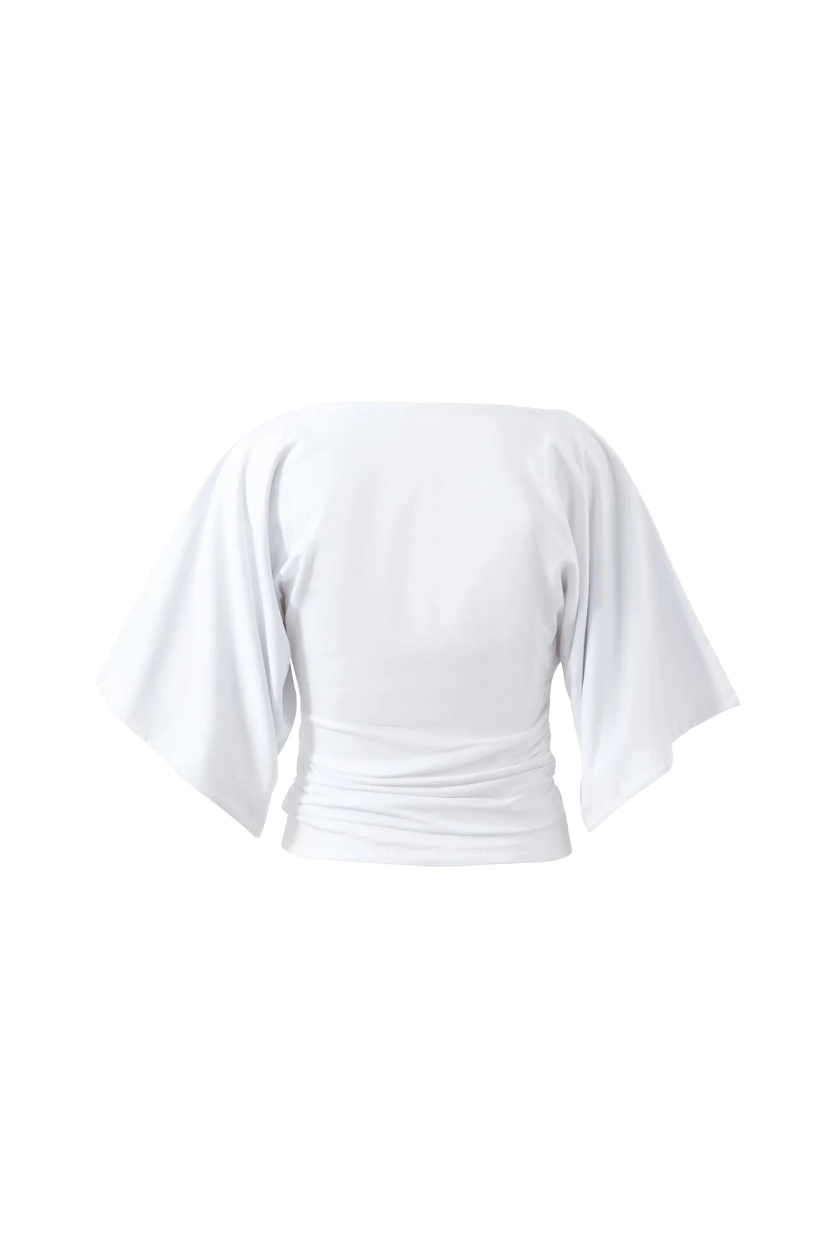 Molly Relaxed Sleeve Top (White) - Something For Me​​