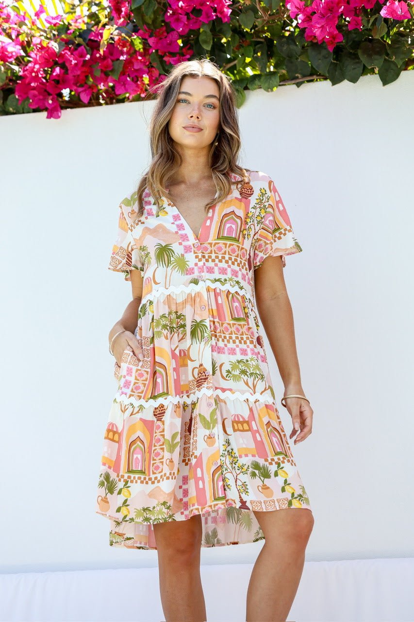 Morocco Door Tier Dress - Something For Me​​