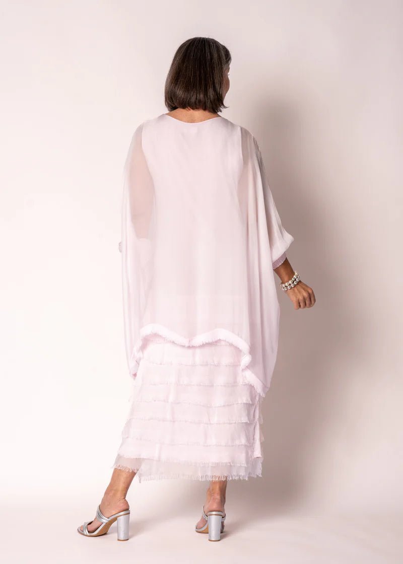 Netty Silk Dress (Modena Pink) - Something For Me​​