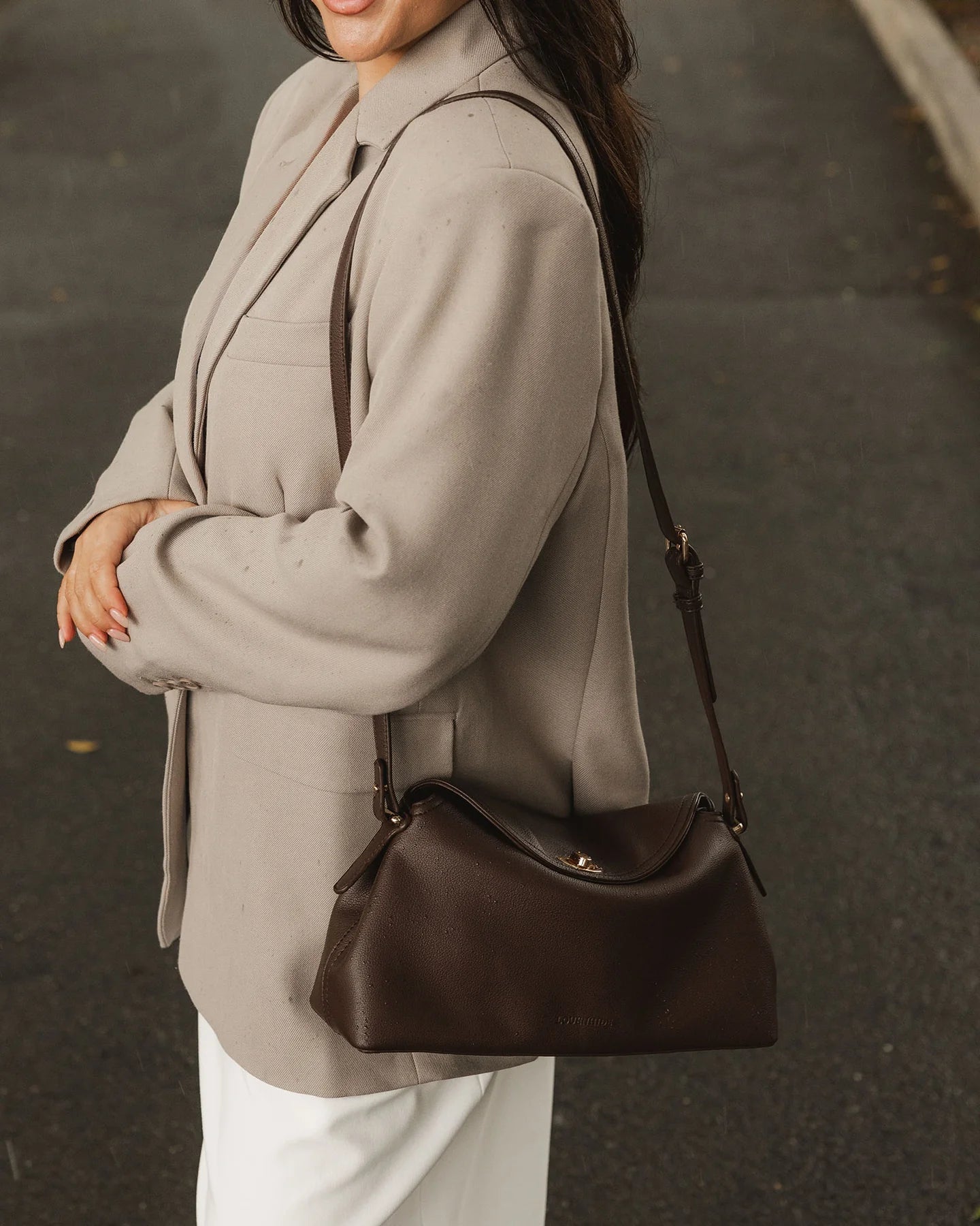 Nicole Handbag (Chocolate) - Something For Me​​