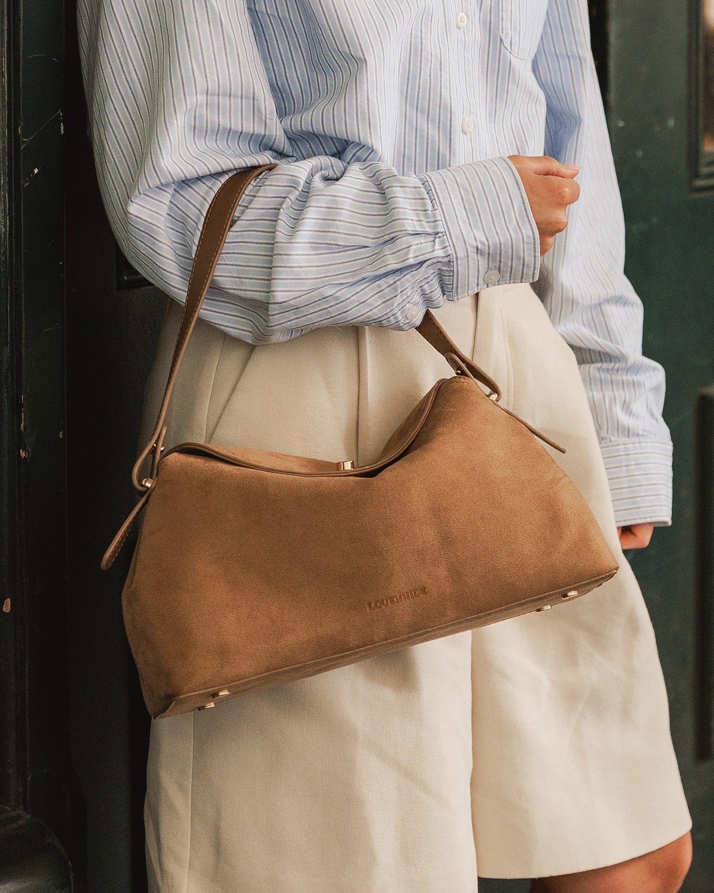 Nicole Suedette Handbag (Honey) - Something For Me​​