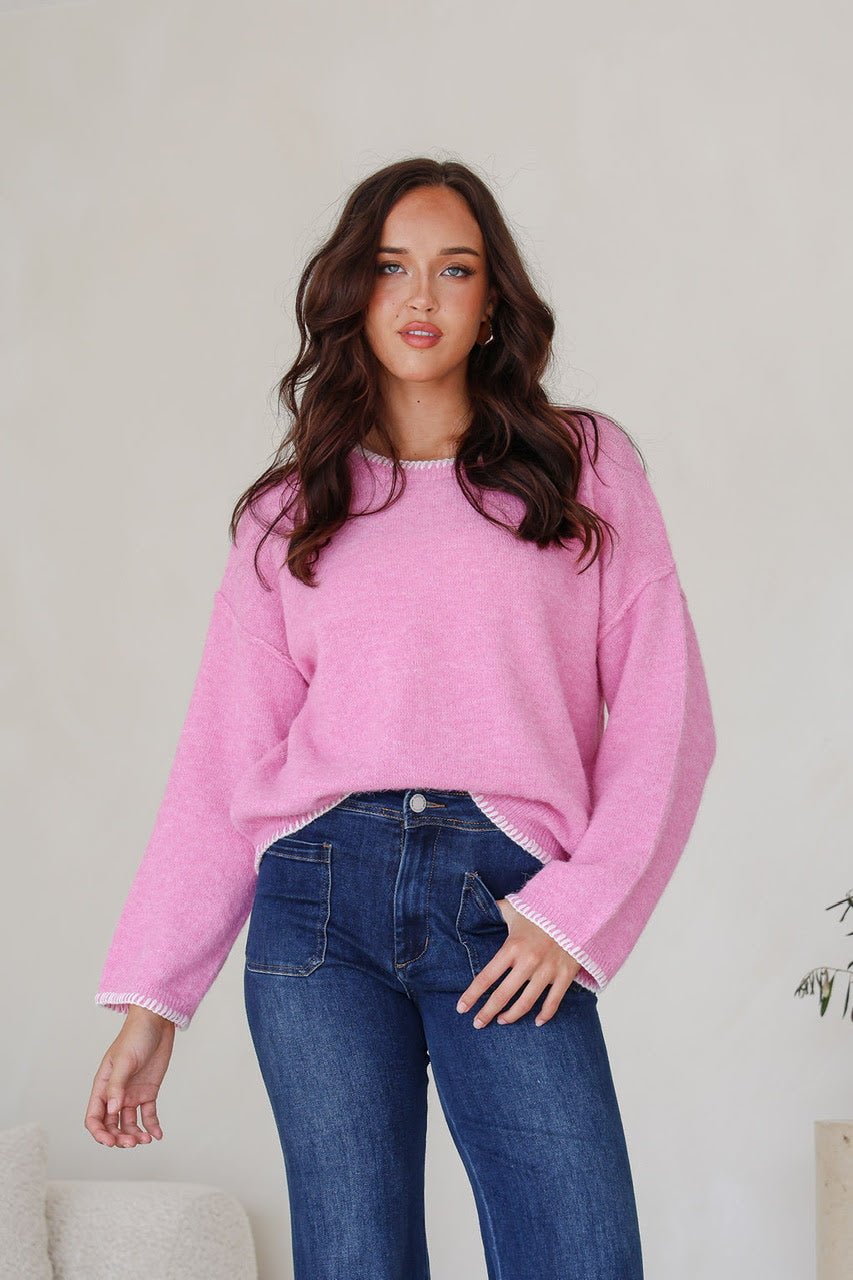 Nina Knit (Pink) - Something For Me​​