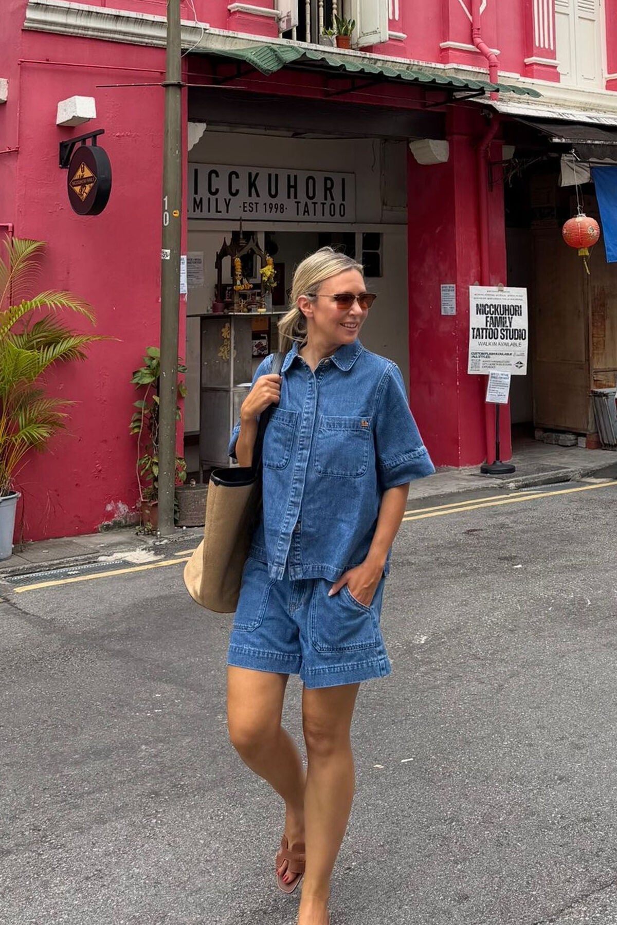 Noa Short Sleeve Shirt (Fresh Indigo) - Something For Me​​