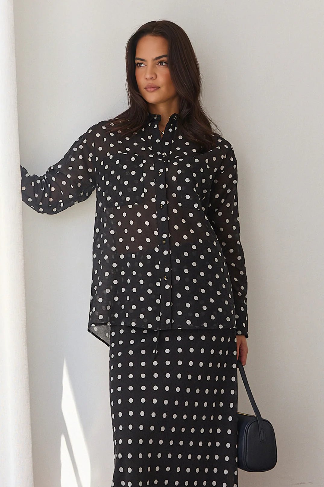 Nova Long Sleeve Shirt (Spot) - Something For Me​​