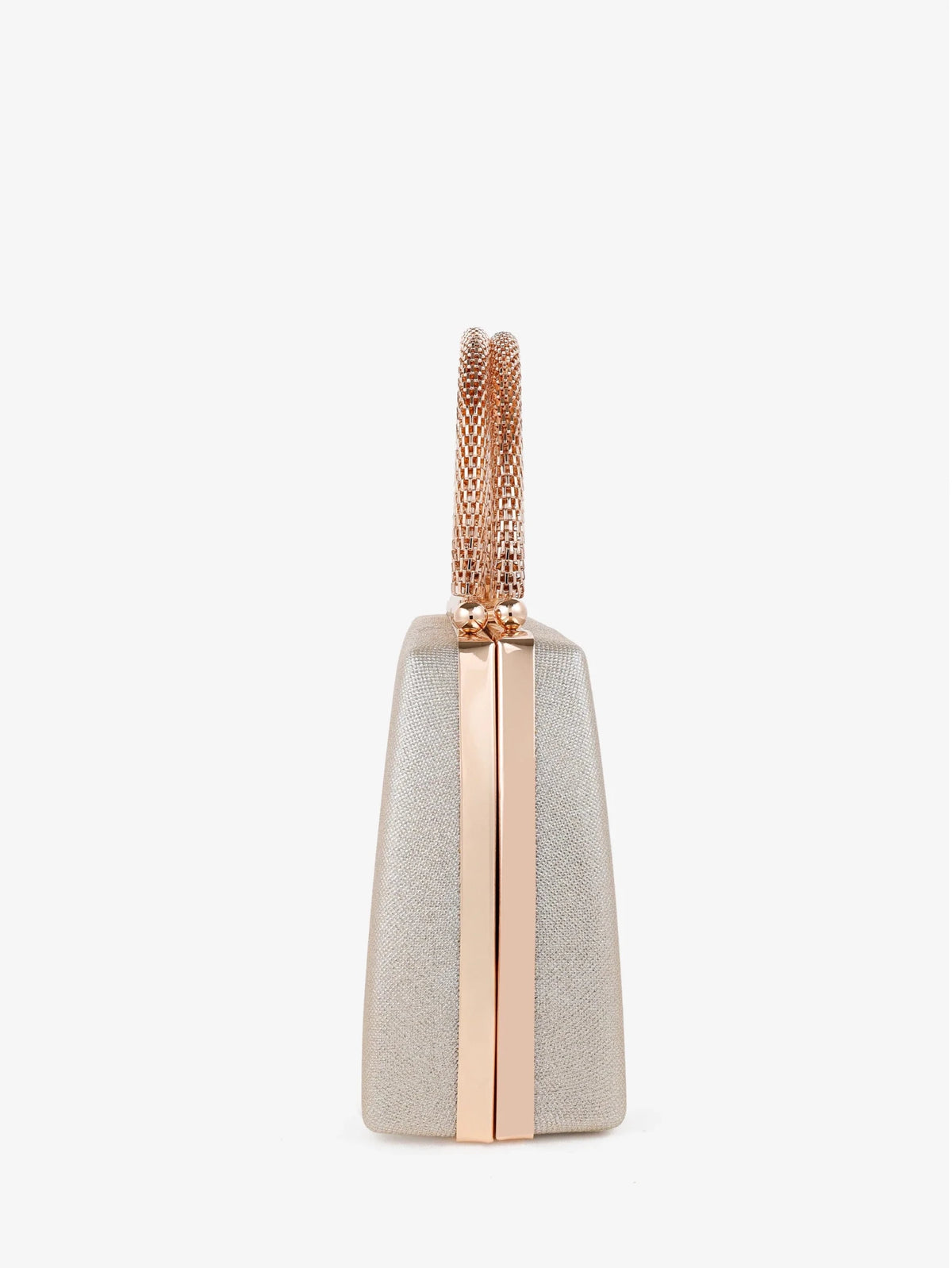 Nuvia Duo Top Handle Clutch Bag (Gold) - Something For Me​​