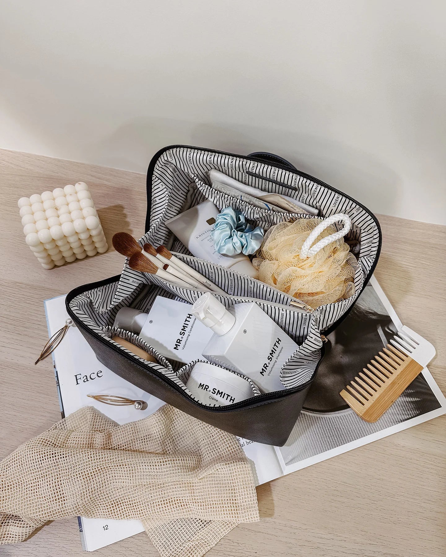 Orion Cosmetic Case (Navy) - Something For Me​​