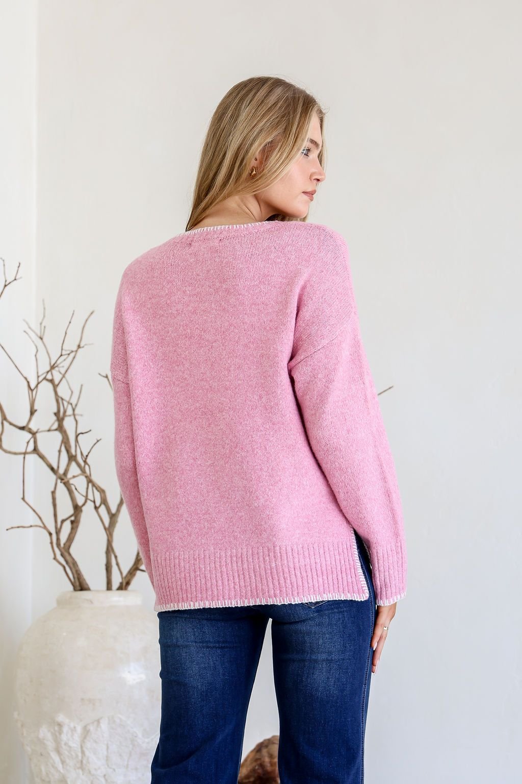 Paris Jumper (Pink) - Something For Me​​
