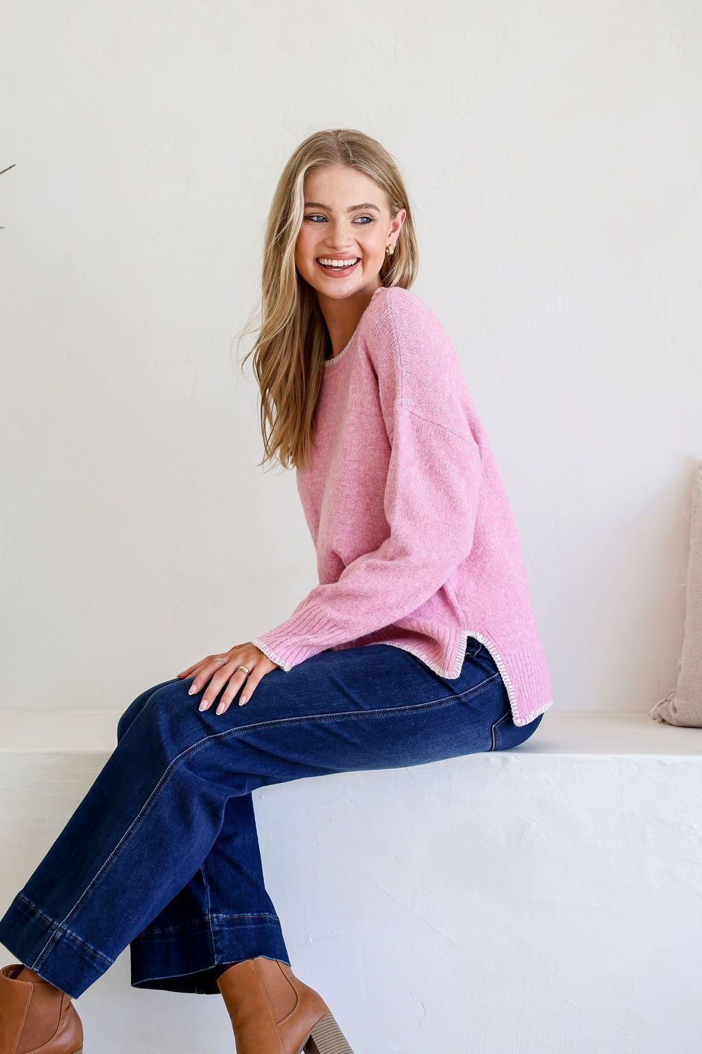 Paris Jumper (Pink) - Something For Me​​