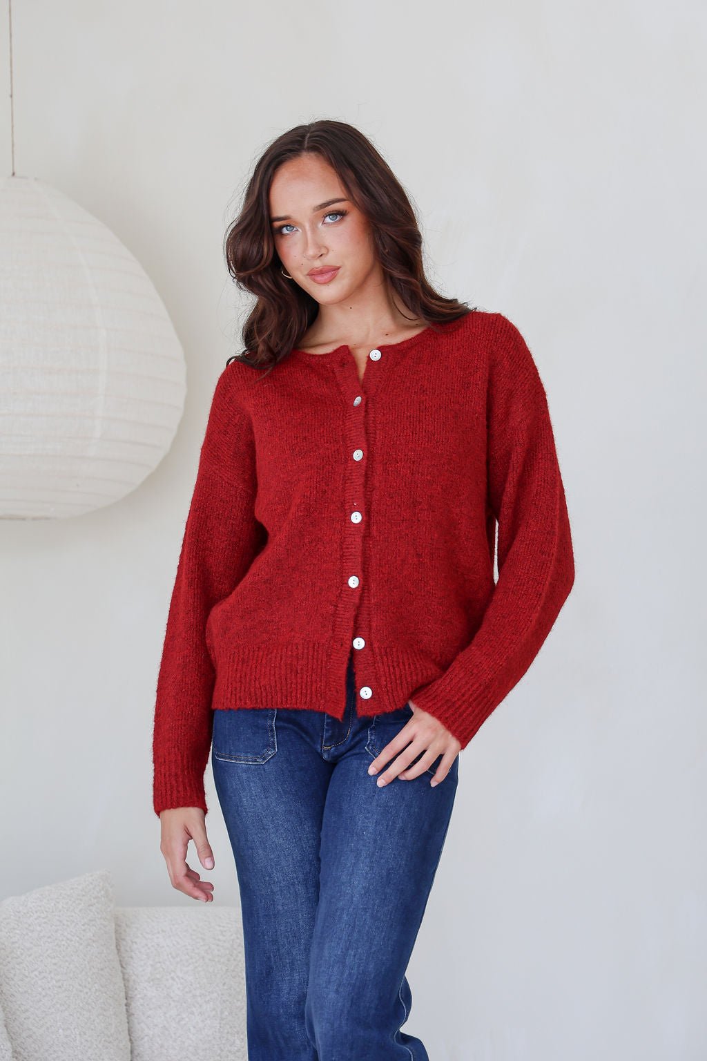 Penelope Knit (Wine Red) - Something For Me​​