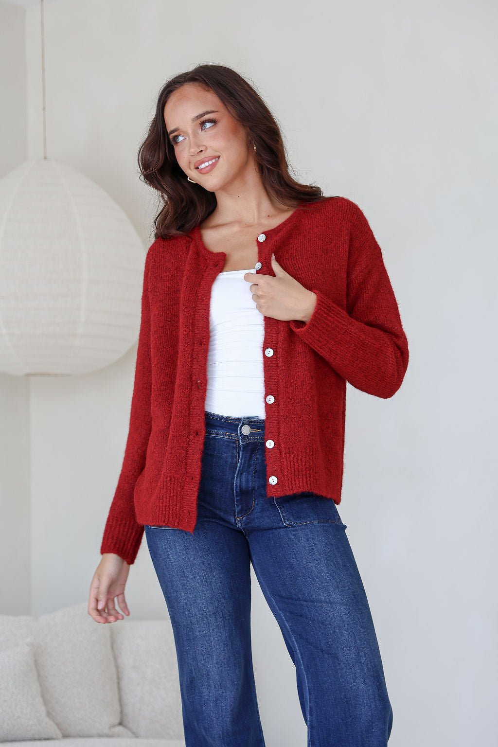 Penelope Knit (Wine Red) - Something For Me​​