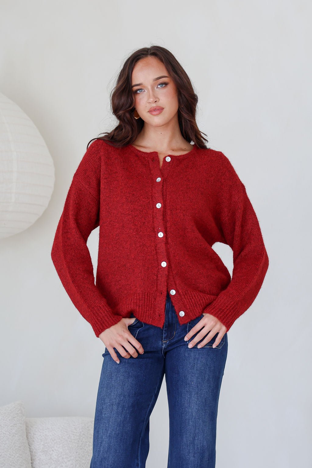 Penelope Knit (Wine Red) - Something For Me​​