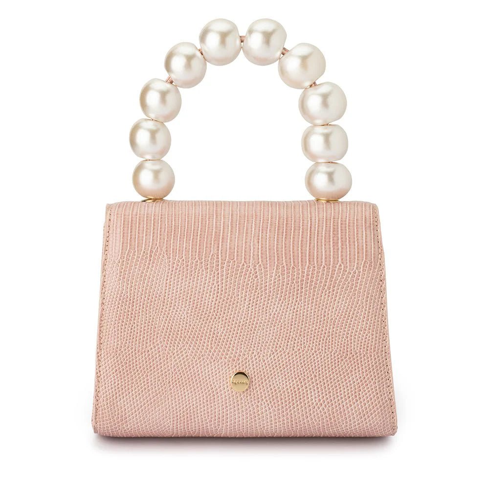 Peta Pearl Handle Bag (Pink) - Something For Me​​