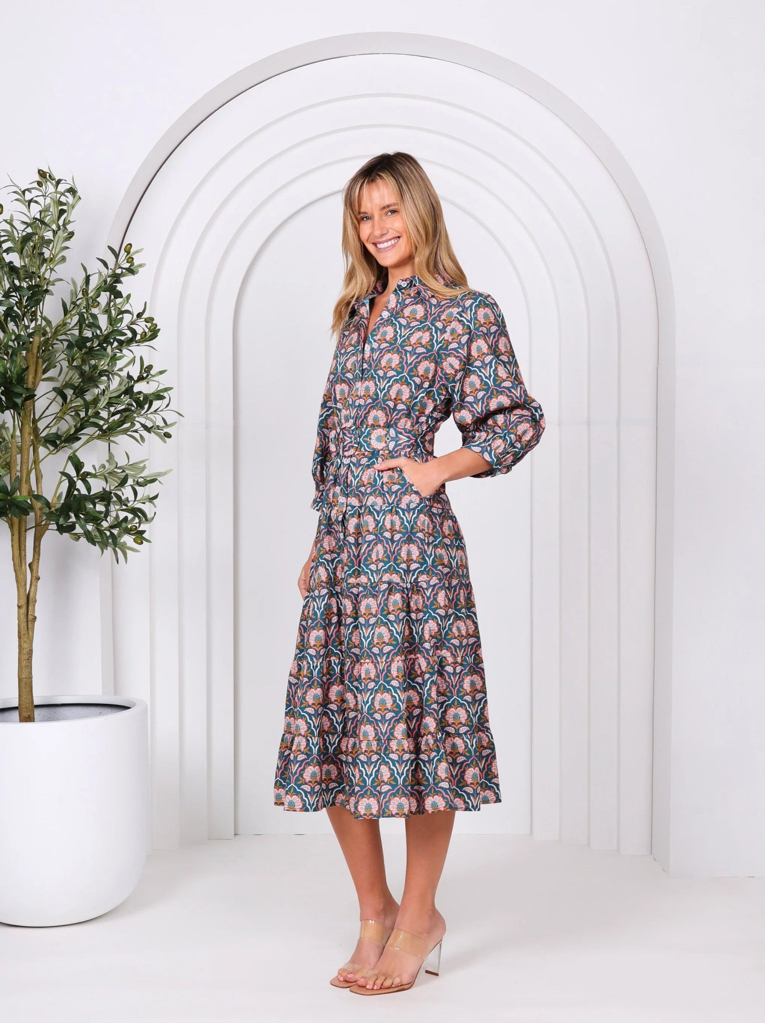 Peyton Dress (Floral) - Something For Me​​