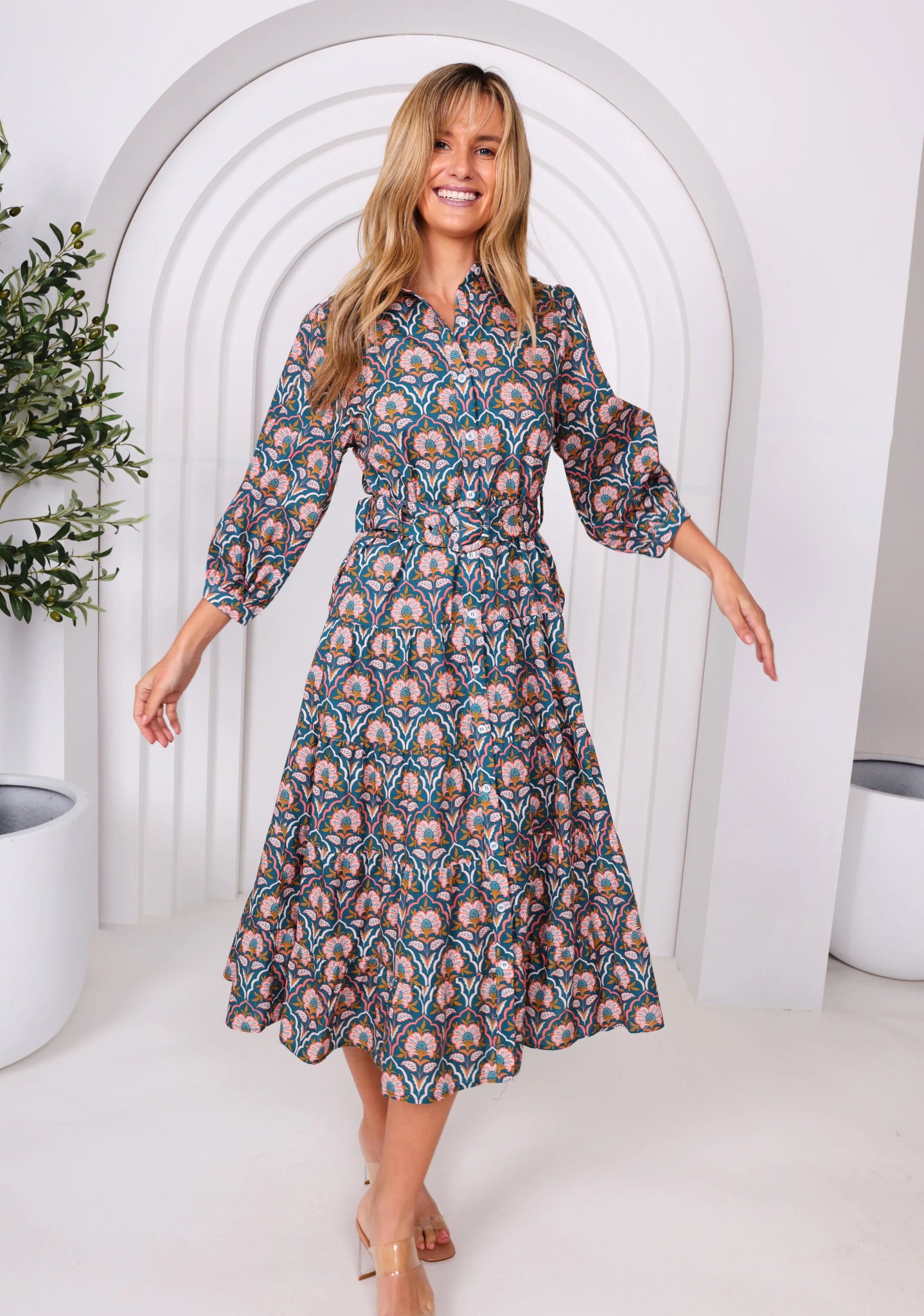Peyton Dress (Floral) - Something For Me​​