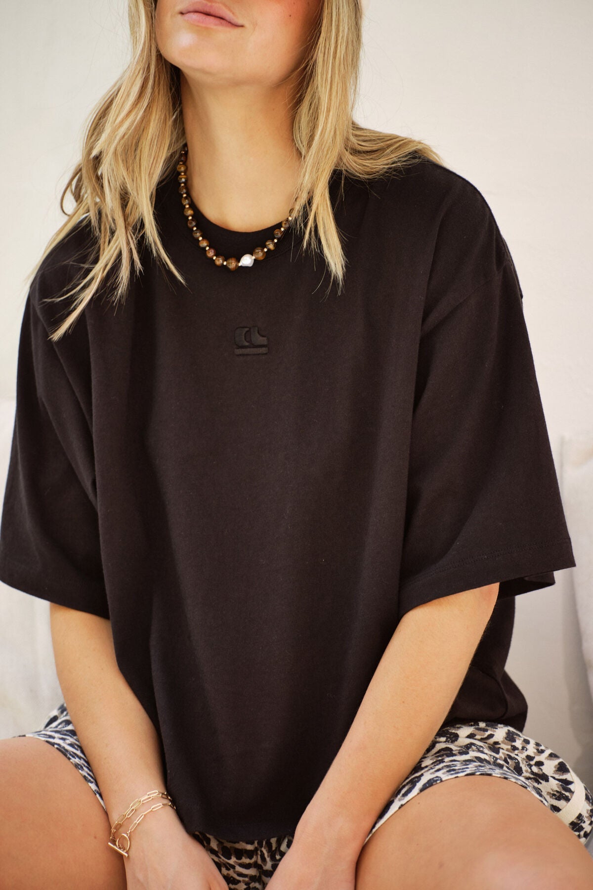 Phoebe Premium Tee (Black) - Something For Me​​