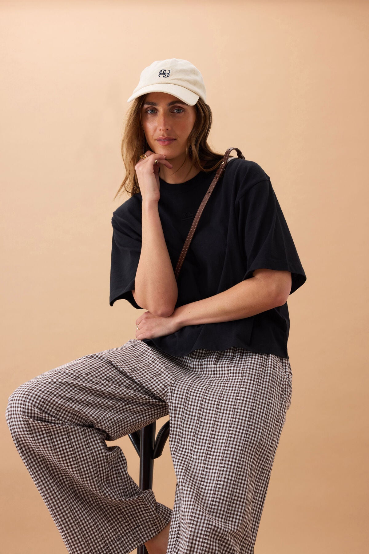 Phoebe Premium Tee (Black) - Something For Me​​