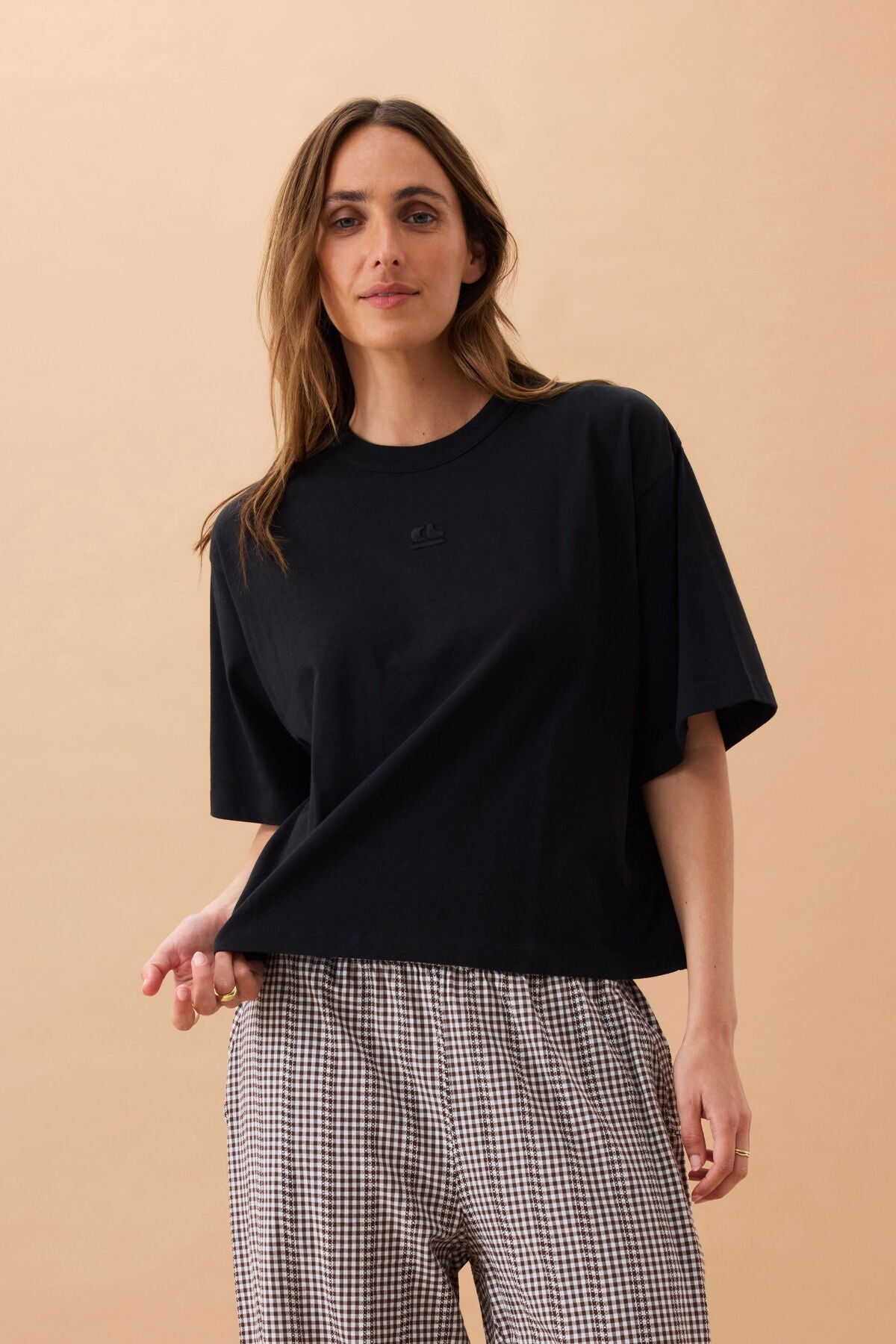 Phoebe Premium Tee (Black) - Something For Me​​