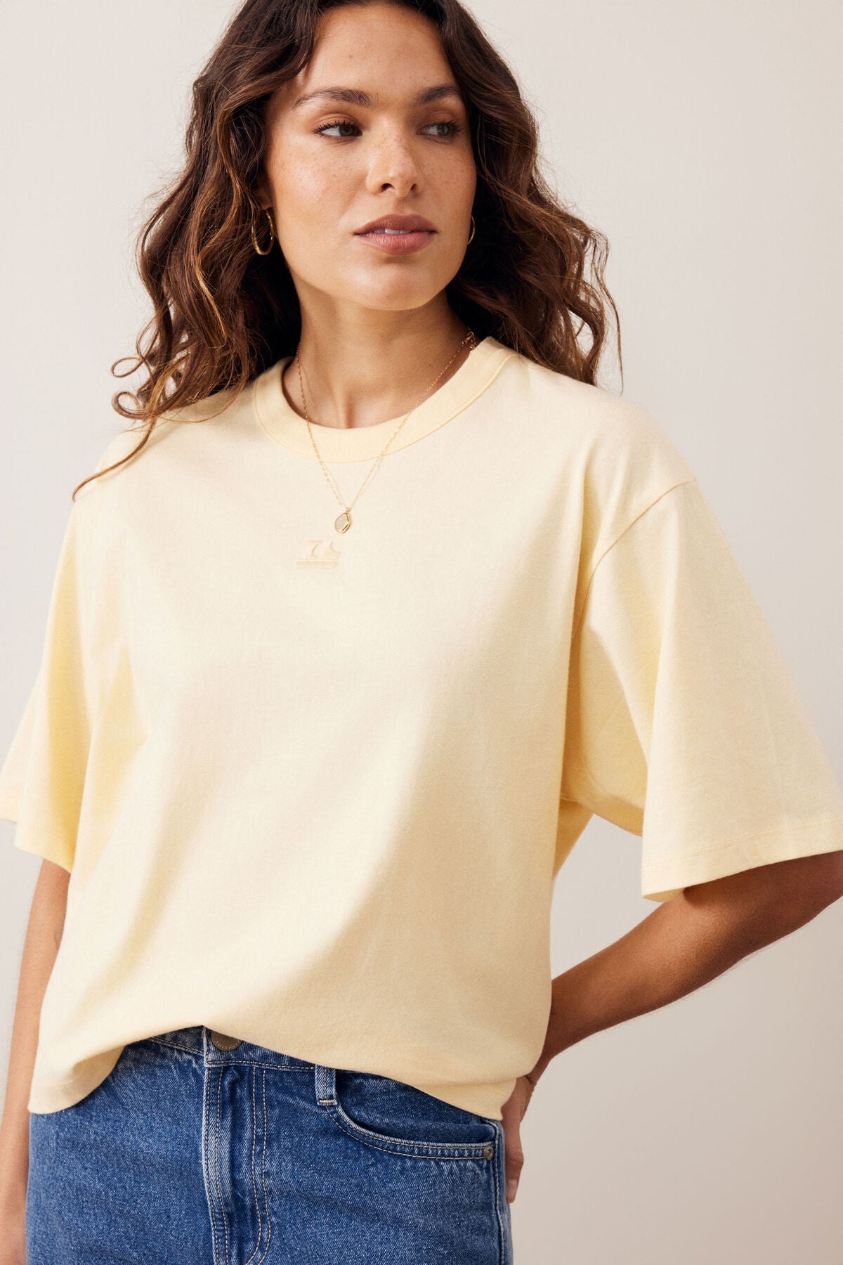 Phoebe Premium Tee (Butter) - Something For Me​​