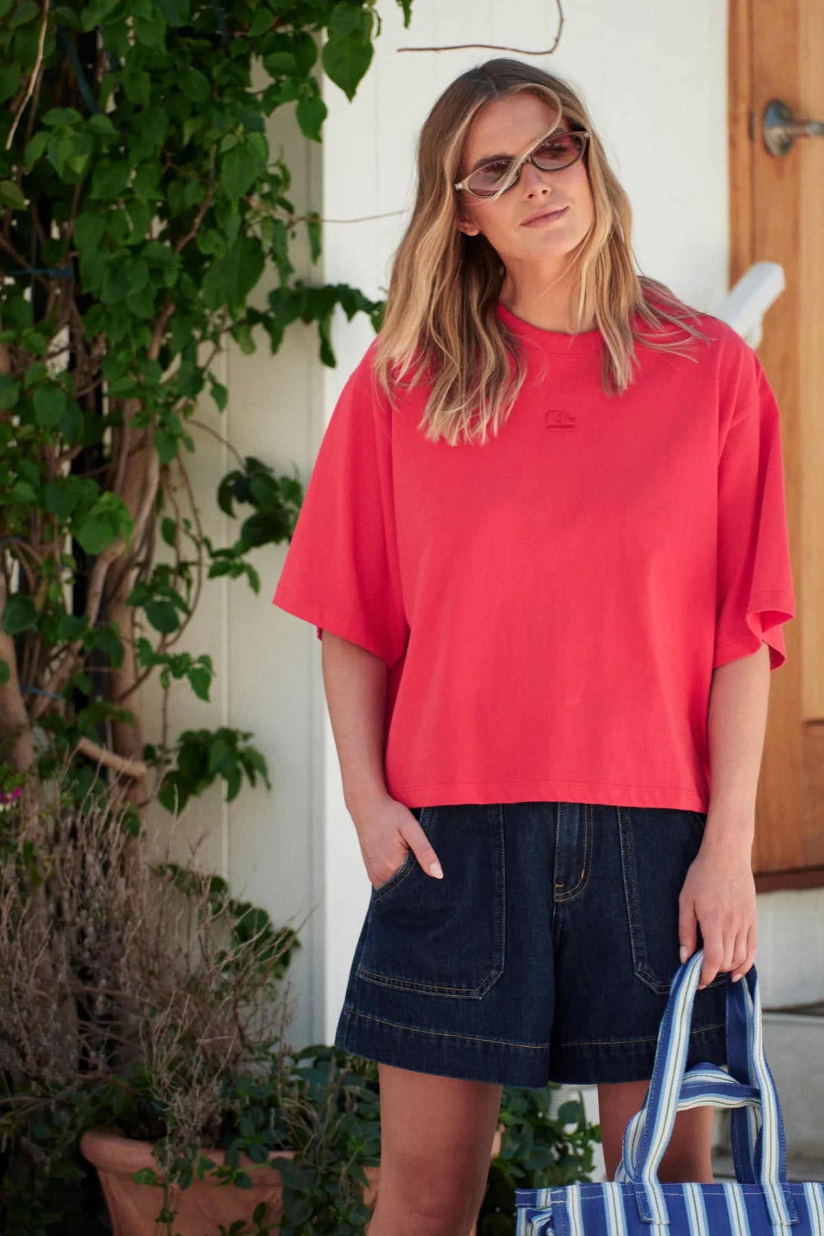 Phoebe Premium Tee (Heritage Red) - Something For Me​​