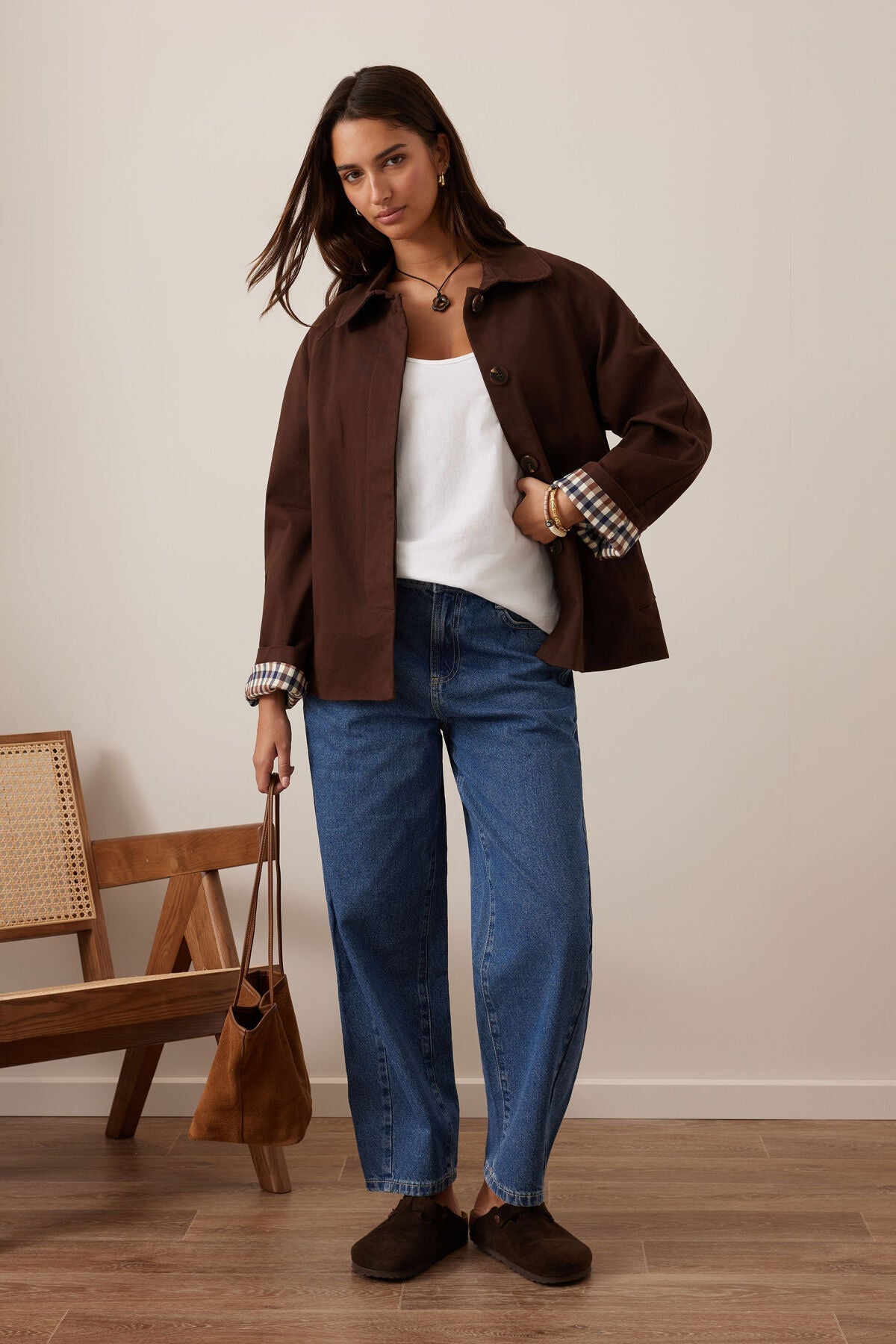 Pia Coat (Chocolate) - Something For Me​​