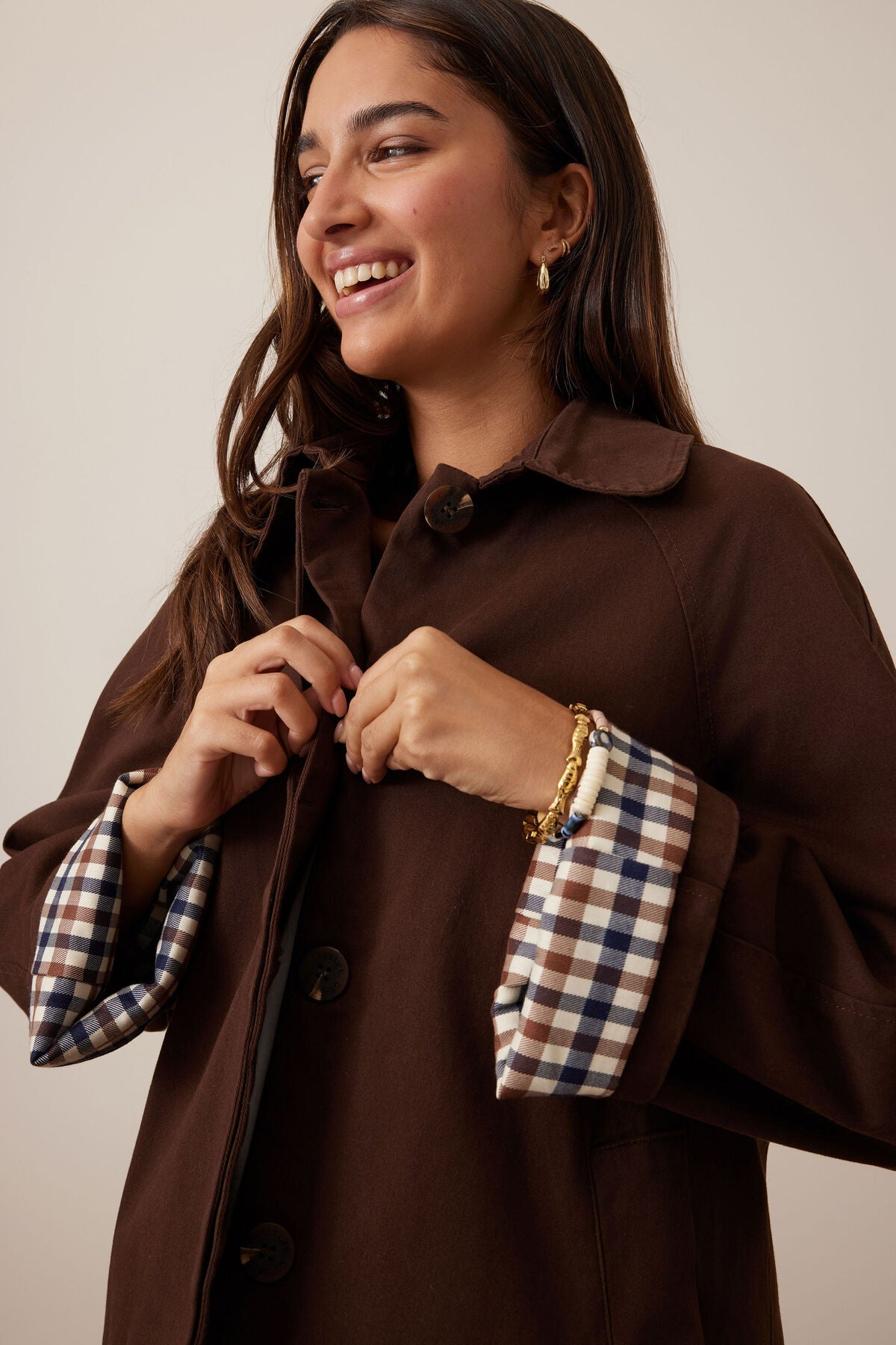 Pia Coat (Chocolate) - Something For Me​​