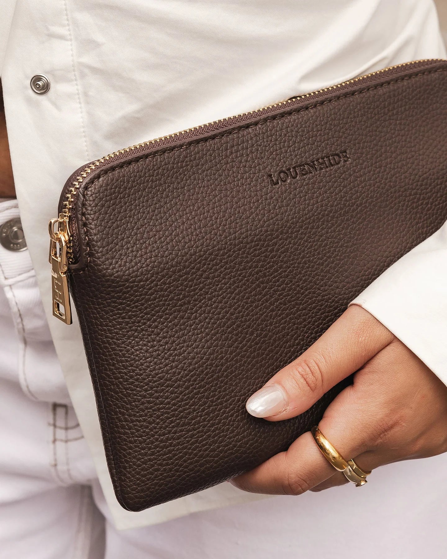Poppy Clutch (Chocolate) - Something For Me​​
