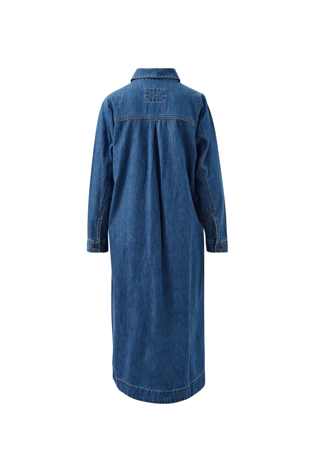 Rae Long Sleeve Midi Dress (Fresh Indigo) - Something For Me​​